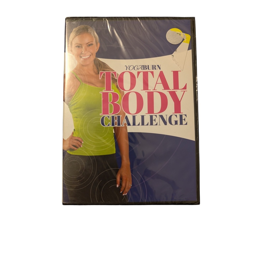 Yoga Burn Total Body Challenge Premium‎ Package 12 Week Fitness DVD Set New